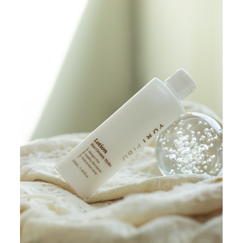 Yuripibu Glass Skin Rice Creamy Moisture Lotion 210ml