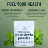 Premium Pure Stevia Powder, Powdered Stevia Extract Natural SteviaPowder for