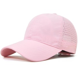 FLOBBS Unisex Baseball Cap Quick Drying Outdoor Baseball Cap, 12-Light Pink