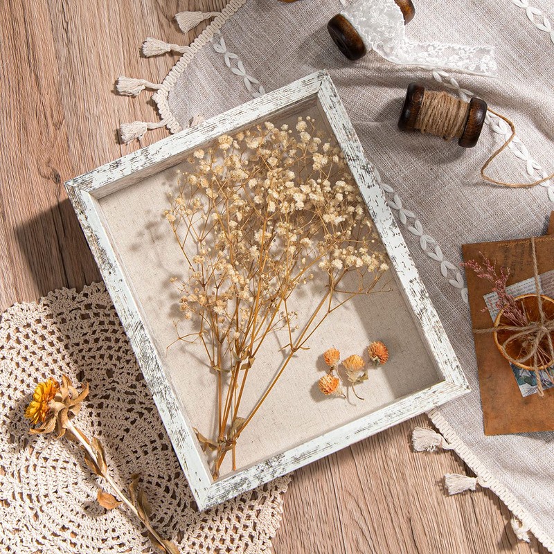 Califortree Outside 8x10 Shadow Box Frame with Linen Back -