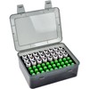 FULLCASE Battery Storage Organizer Holder Holds 54 AA AAA Batteries,