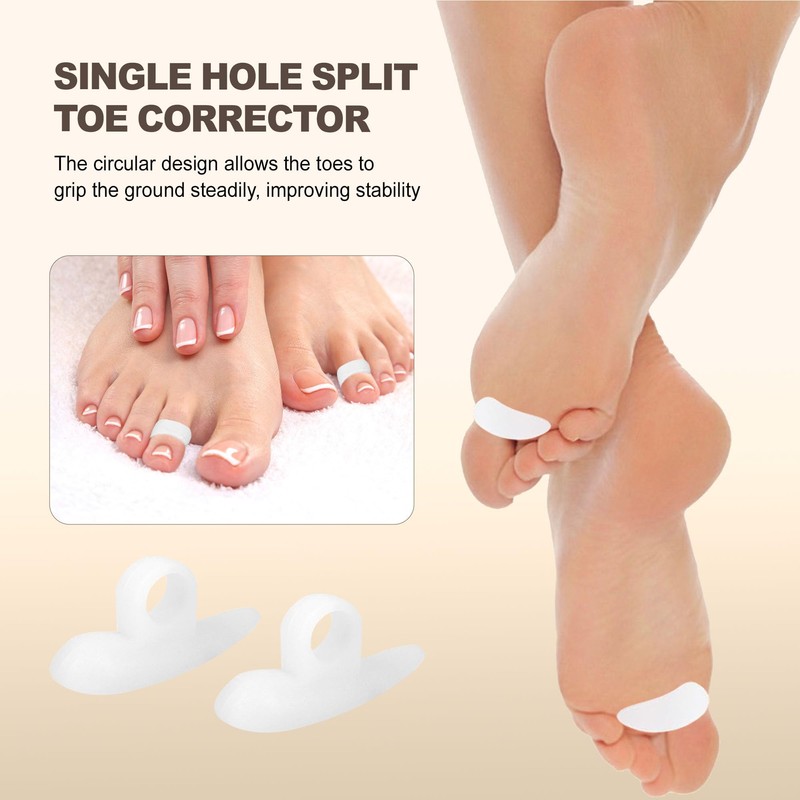 4 Pairs Toe Prop Comfortable Toe Support Reduce Pain Hammer