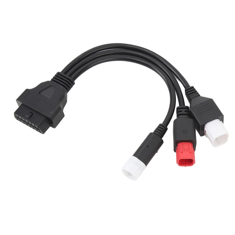 3 in 1 OBD Diagnostic Cable High Flexibility Plastic Plug