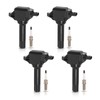 ENA Set of 4 Ignition Coil & Iridium Spark Plug