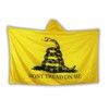 Primary Shipments Don't Tread On Me Hooded Body Flag -