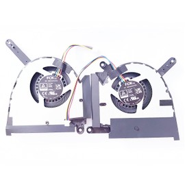 Fleshy Leaf Replacement CPU+GPU Cooling Fan for ASUS TUF Dash (2022) F15 FX517 FX517ZC FX517ZR RTX 3050 3050Ti DC5V Series DFS5K22305283E FP85 DFS5K22115371E FP86