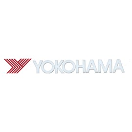 東洋マーク YOKOHAMA 横浜タイヤ デザインだけ残る切り文字ステッカー 122×18(mm) GA-12
