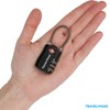 4 Pack TSA Approved Travel Combination Cable Luggage Locks for