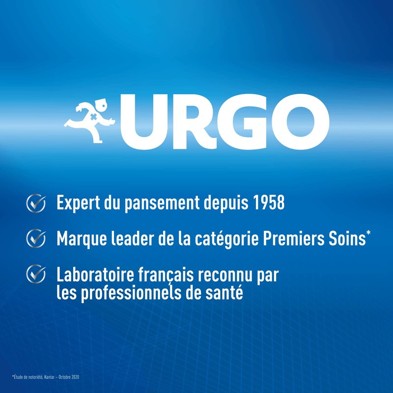 Urgo – Verband für Verbrennungen – oberflächliche Verletzungen – Tüll