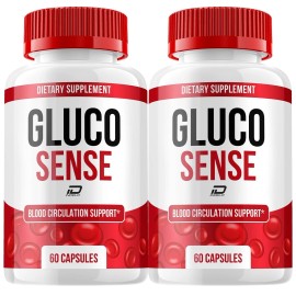GlucoSense (2 Pack) GlucoSense Capsules – Gluco Sense All Natural Glycogen Support