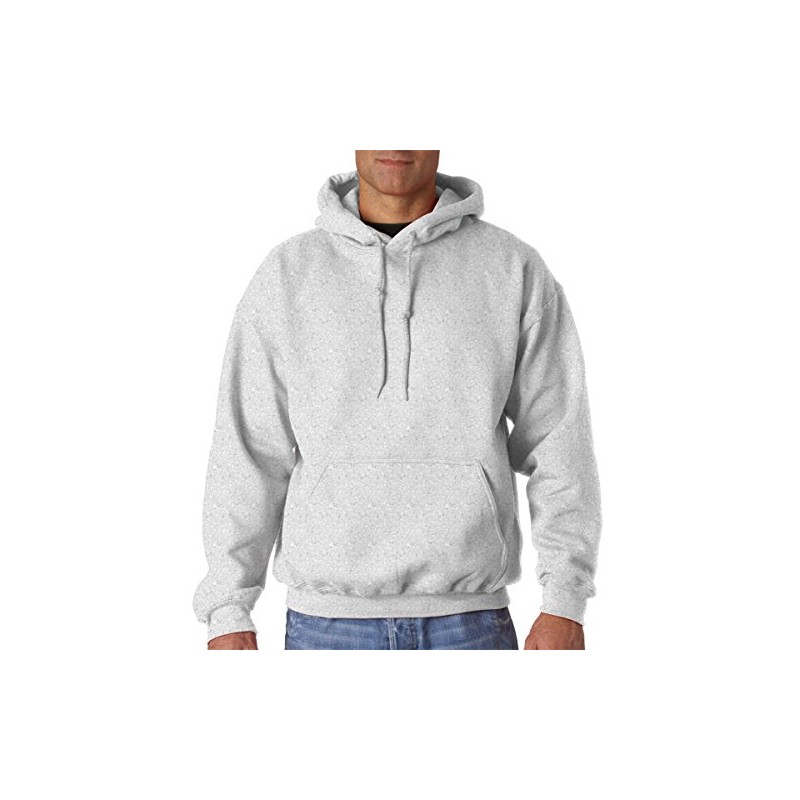 Gildan Mens DryBlend Pullover Hooded Sweatshirt, XL, Ash