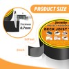 Jecatiy Joist Tape 2" x 50', 4 Rolls Butyl Joist