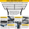 Brukid 2x3ft Adjustable Rail Wall Garage Storage Shelf, Tool Room,