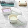 [LENITH] Travel Soap Dish Soap Case Holder Portable Clear Soap