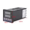 REX-C100 AC110V-240V 0℃~1300℃ Alarm Digital LED Temperature Controller
