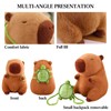 EEPLUYTY Backpack Capybara Doll, 23cm Capybara Doll, Cute Capybara Doll,