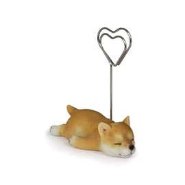 Uvia H23216 Shiba Inu Card Holder Doll Figurine Animal