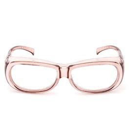 Unisex Protective Glasses UV Protection Sunglasses Scratch-Resistant Glasses for Driving Cycling Golf Fishing - Transparent Brown