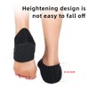 Vaceci Gel Heel Cups for Plantar Fasciitis Tendinitis-Anti Slip Heel