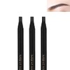 Pack of 6 Colourful Peel-Off Eyebrow Pencil with Brush Tattoo