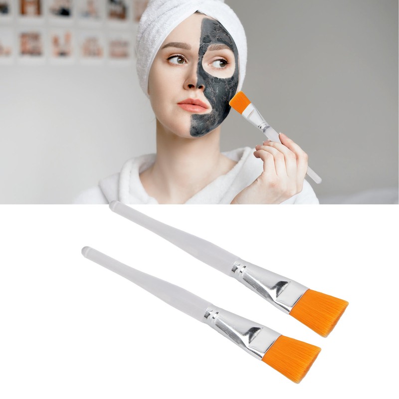 10Pcs Facial Mask Brush Soft Elastic Waterproof Easy To Apply