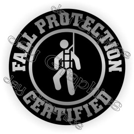 Unbranded/Generic 20 pcs Fall Protection Certified Hard Hat Stickers Safety Helmet Harness Decals