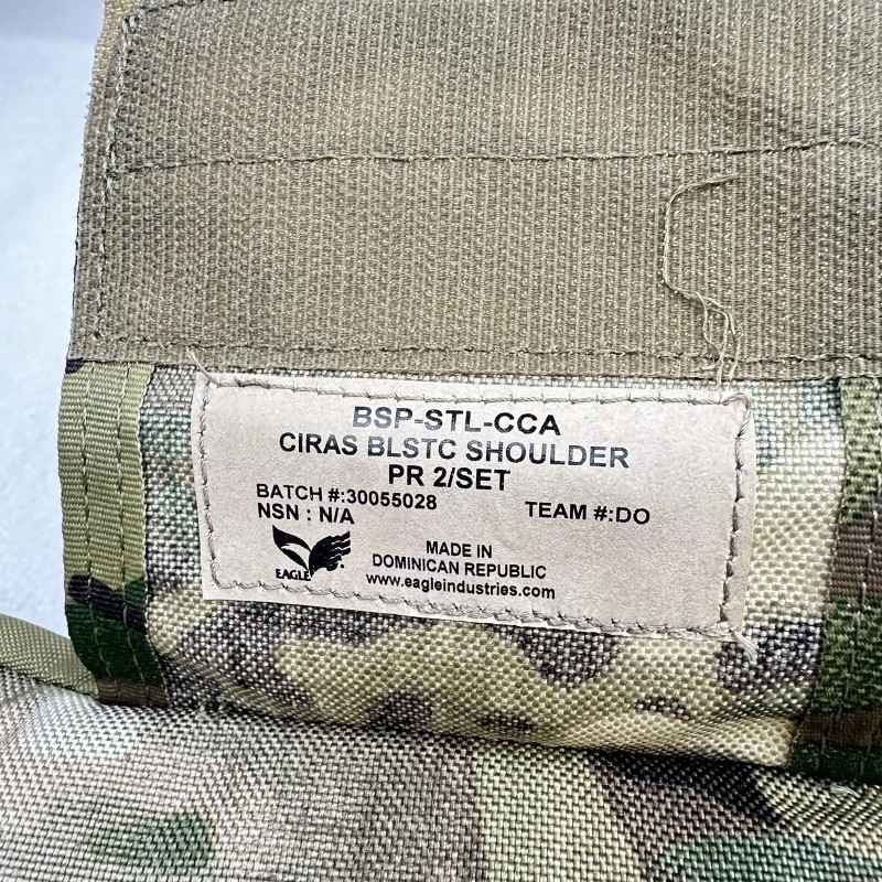 Eagle Industries Multicam OCP CIRAS Armor Carrier Shoulder Pads No