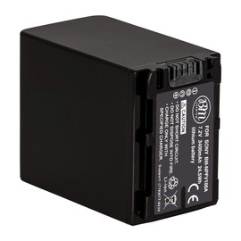 BM Premium NP-FV100A High Capacity Battery for Sony FDR-AX30 FDR-AX33 FDR-AX53 FDR-AX700 FDR-AX100 FDR-AX35 HXR-MC50 HXR-MC88 HX-RNX80 PXW-Z90V NEX-VG10 NEX-VG20 NEX-VG30 NEX-VG900 Camcorders