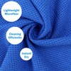 [3 Pack]Microfiber Golf Towels (40x40cm) with Carabiner Clip & Hook,