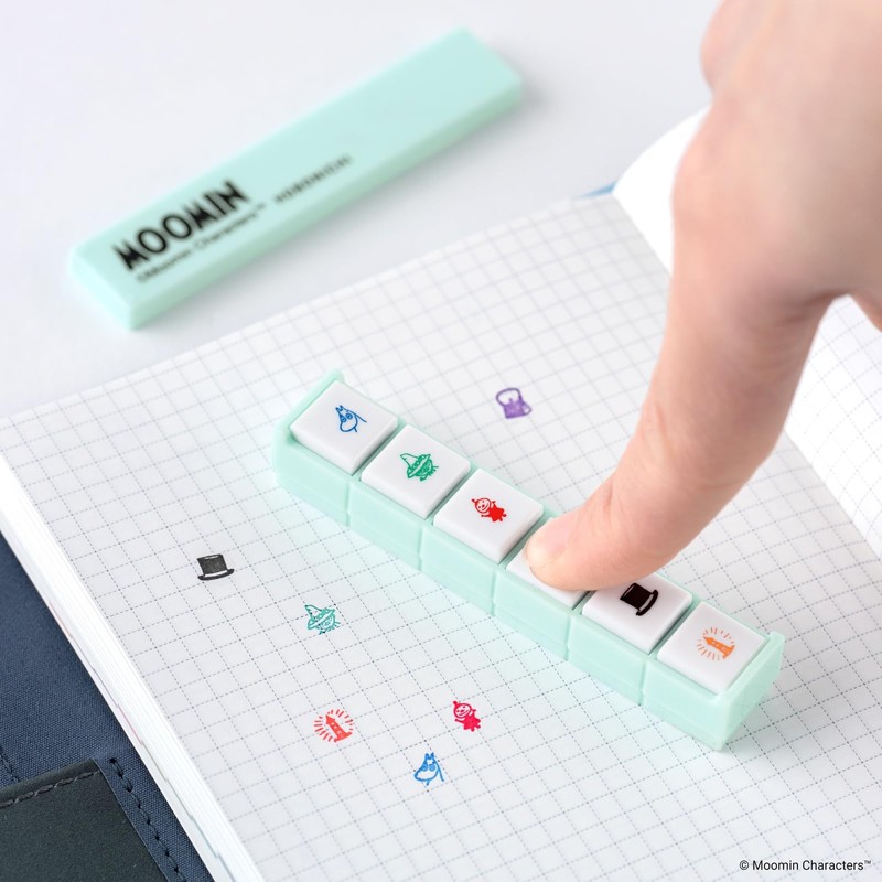 Kodomo No KAO x Nichi / Pochitto 6 Moomin Notebook