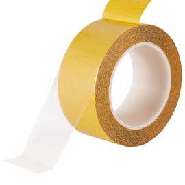 ZZJMCH Ultra-Thin Double-Sided Tape, Woodworking Tape, Pet Double Sided Tape, High Tack Tape for Arts & Crafts, Photos, Scrapbook, Woodworking, Fixed Carpet, Wall Décor, Sewing Project (2in x 33ft)