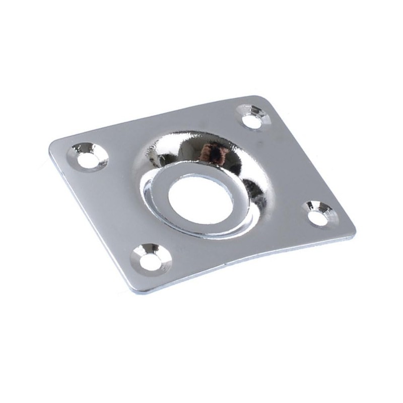 Guitar Output Jack Plate 1/4 Inch 9.2mm Rectangle Jack Reinforcement