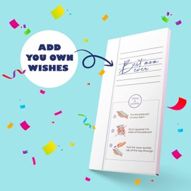 Notta&Belle FEEL LOVE EVERY MINUTE «BOOM» Exploding Confetti Birthday Card (Party Time), Prank Confetti Pop up Surprise Greeting Card