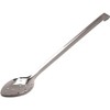 Genware 16340 Stainless Steel Perforated Spoon with Hook Handle, 350
