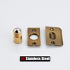 JQK Closet Ball Catch Door Hardware, Stainless Steel Catch Adjustable