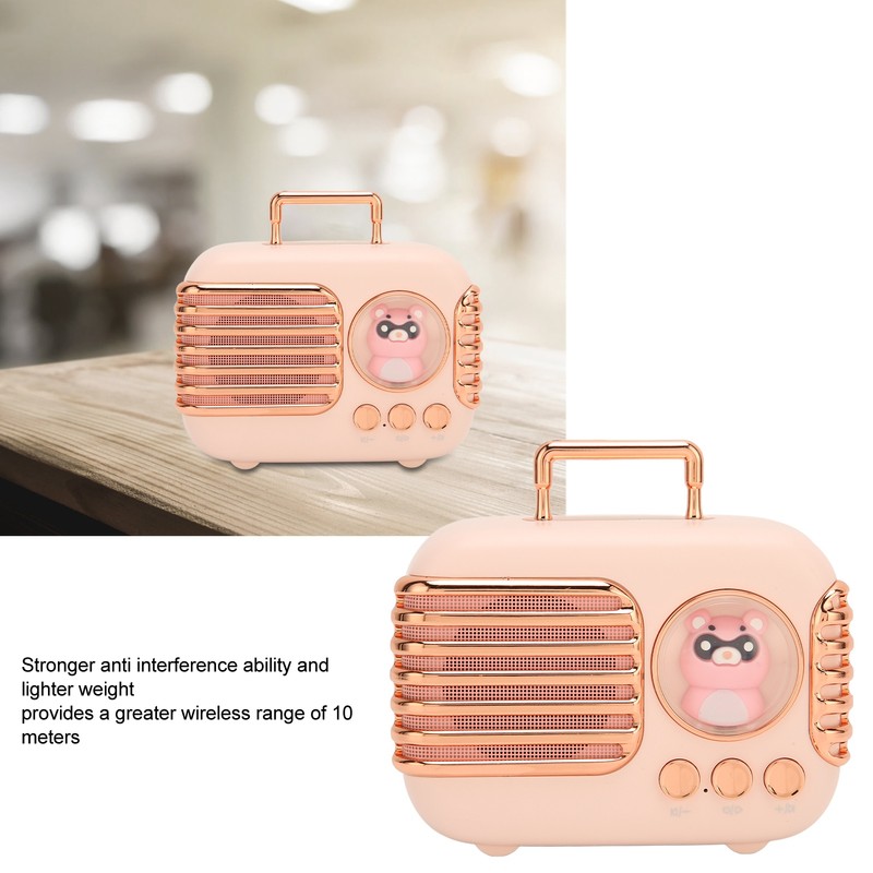 Bluetooth 5.0 Speaker 5W Stereo Support Memory Card Portable Wireless