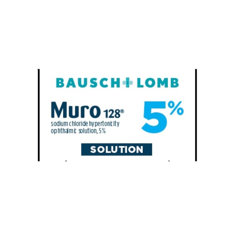 Bausch & Lomb Muro 128 Solution 5% 15 mL (Pack