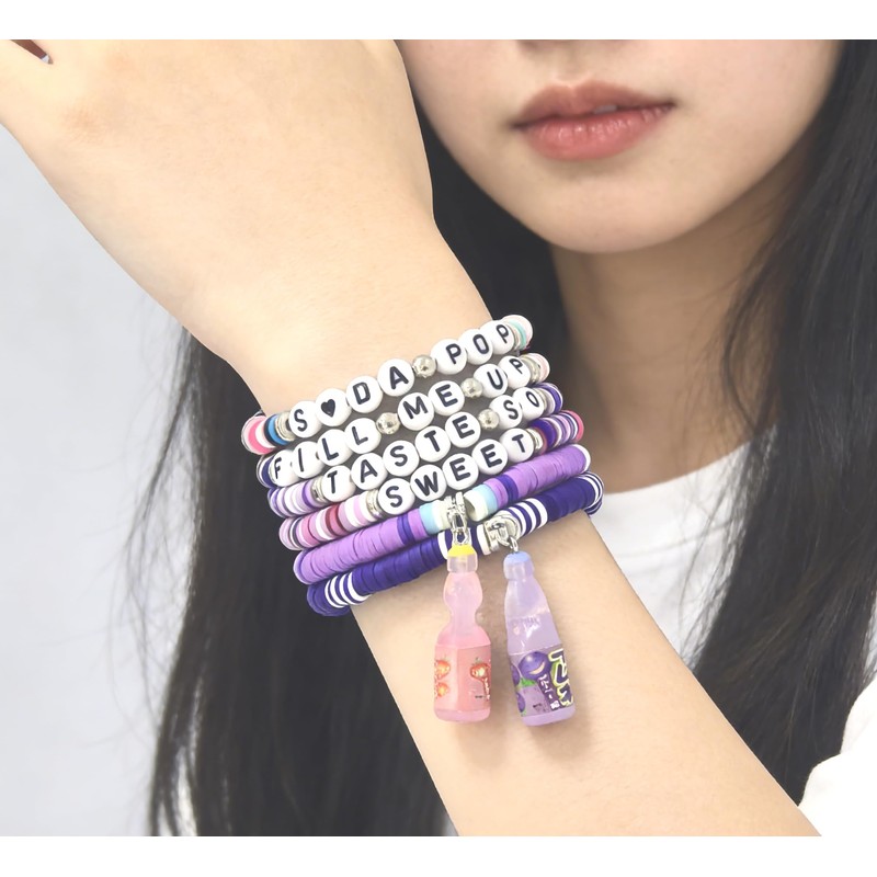 Sheliky Friendship Bracelets Clay Bead Bracelet Birthday Holidays BFF Gifts