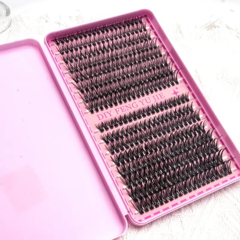 Eyelash Extension Natural Eyelashes 30d40dset9-16mmdiyblack