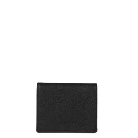 Enzo Bemon 8 x 10 x 2 cm Full Grain Leather Wallet RFID Protection Black Leather Wallet Bemon, black, leather wallet Bemon