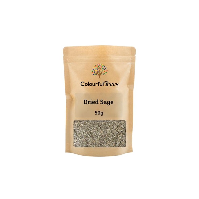 Dried Sage 50g by Colourful Trees