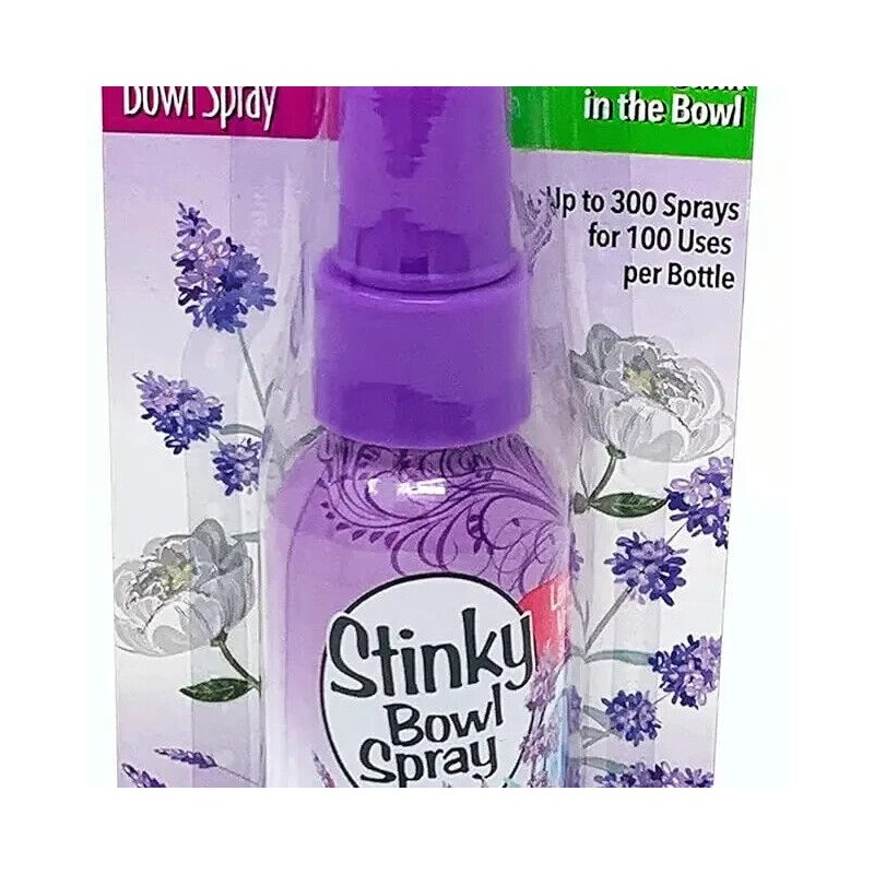 Stinky Bowl Spray Lavender Vanilla Scent 1.85 Oz - 8