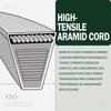 Promrmr Aramid Cord Dry Wrapped V-Belt, 885714YP Mower Deck Drive