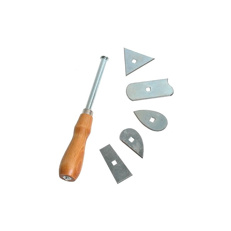 MARSHALLTOWN Molding Scrapers with 7 Blades, Description, 229 Millimeter, E9483