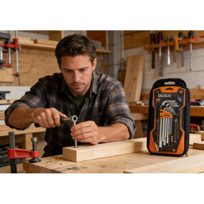 Factory Wholesale of High-quality Allen Wrench Sets and Hardware Tools