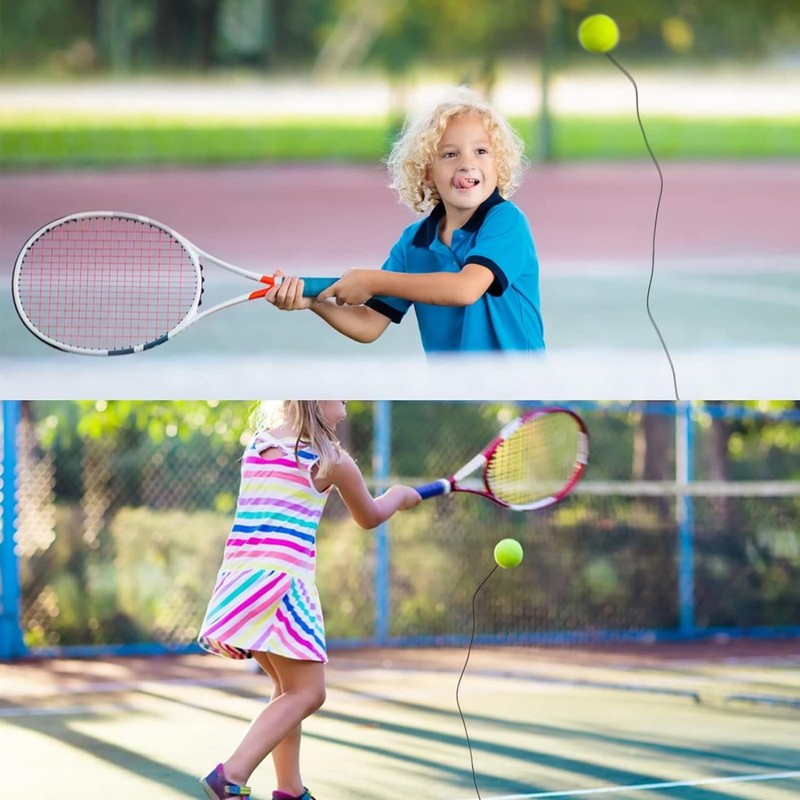 GAIVEK 4 Pcs Tennis Trainer Ball, Tennis Training Ball and