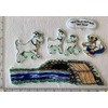 Three Billy Goats Gruff Precut Felt Figures Flannel Board Stories