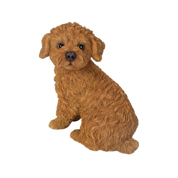 Oubia Looking Back Toy Poodle Red (Large) 8.9 x 5.3
