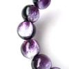 marinpa-puru Firefly Glass Bracelet 10 mm Okinawa Souvenir Glass Bead