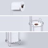 Meangood Toilet Paper Holder Stand and Tissue Paper Roll Dispenser
